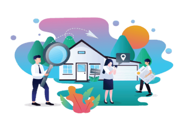 Real estate illustration